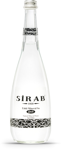 Sirab Sparkling Natural Mineral Water 750ml (glass bottle)