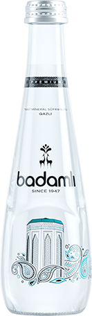 Badamli Sparkling Natural Mineral Water 330ml (glass bottle)