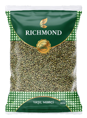 RICHMOND GREEN LENTILS_800g*12